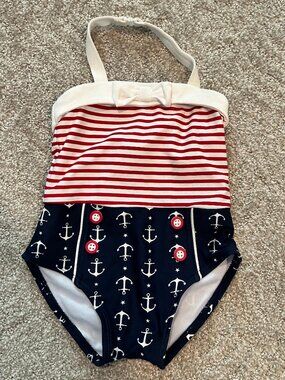 Janie and Jackie, One Piece Swimsuit, 12-18 months